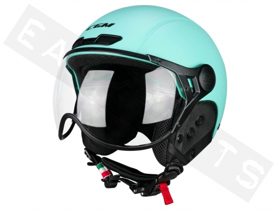 Helmet E-Bike CGM 801A EBI MONO matt celeste (shaped visor)